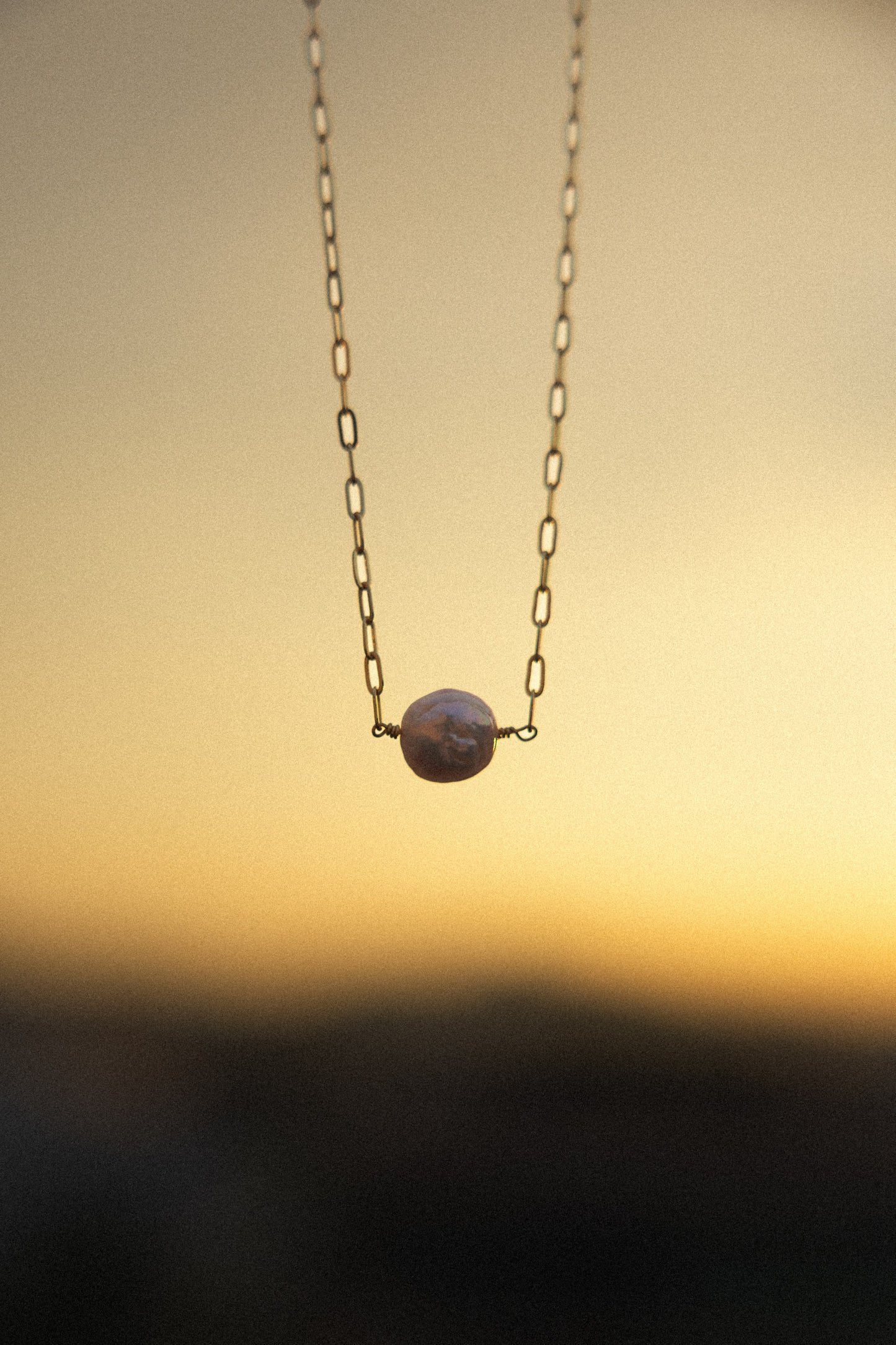 The sunset necklace